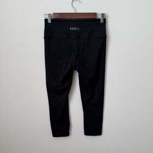 NoBull Crop Leggings Black Capris Size Small 19.5” Inseam